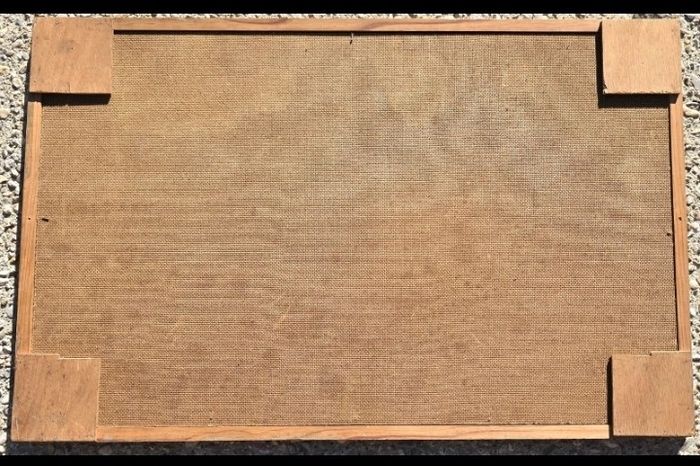 Large oil painting