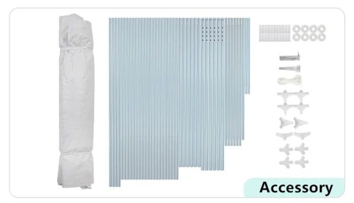 Canopy Party Budget Tent  3m x 3m  White