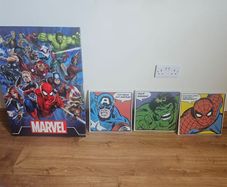 Marvel Canvas Wall Art Set