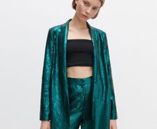 reserved sequin suit