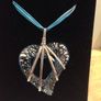 Love Heart Glass Pendant Necklace Image 4
