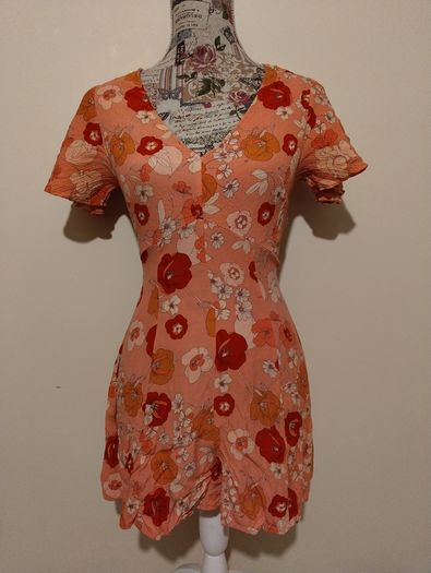 New Look Floral Playsuit