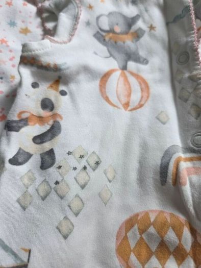 3 x Patented Rompers / Short Sleepsuits / Babygros (9-12 months)