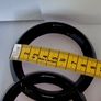 Audi A series Front Black Grill Badge Emblem 275mm Image 3