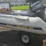 Inflatable boat 3.6m(no engine)+trailer Image 4