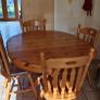 Dining table and 4 chairs Image 2