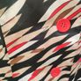 Vintage 70s Retro Shirt dress with dagger collar UK 12 Postage Included Image 3