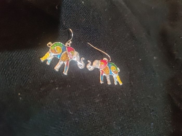 elephant earrings