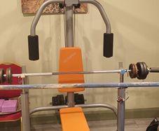 Weights work station