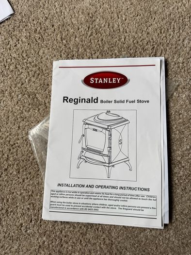 Stanley Reginald Stove