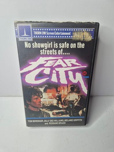 Fear City (1984) VHS - Original Thorn EMI Big Box - Fully Play-Tested & Mold-Free
