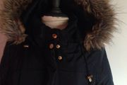 Navy winter coat
