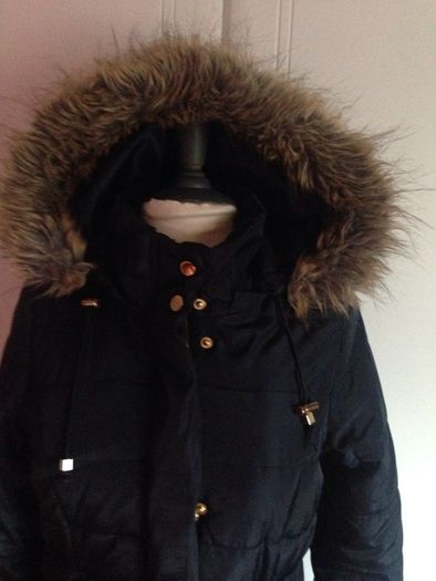 Navy winter coat