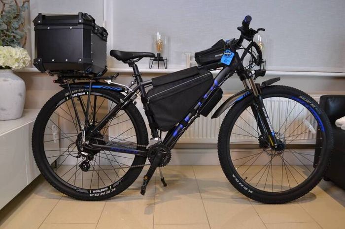 45L Motorcycle Top Box Motorbike and Bycicle Rear Luggage Case Tailbox