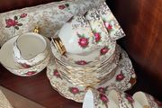 Roslyn Fine Bone China 21 Piece Tea Set