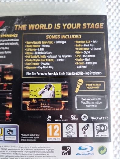 Def Jam Rapstar  PlayStation3 Ps3 Games Original