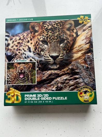Prime 3D/2D Double sided puzzle