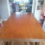 Dining room table with six chairs Image 7