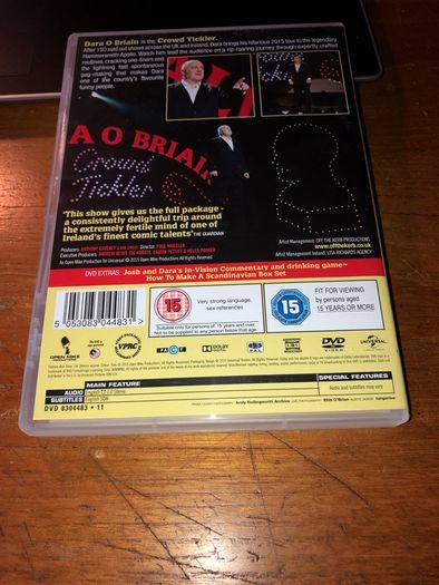Dara O' Briain " Crown Tickler Live"