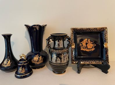 Limoges 22k 5 piece collection