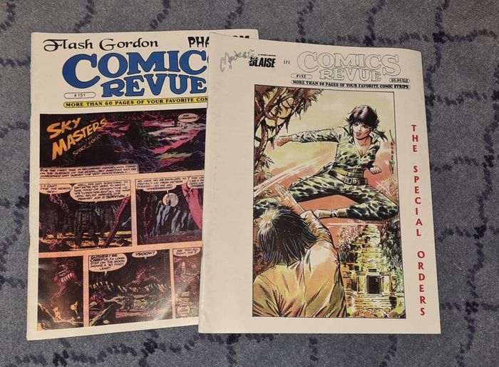 Comics Revue x 5 issues