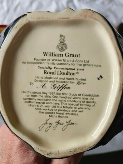 Royal Doulton Grants whiskey jug
