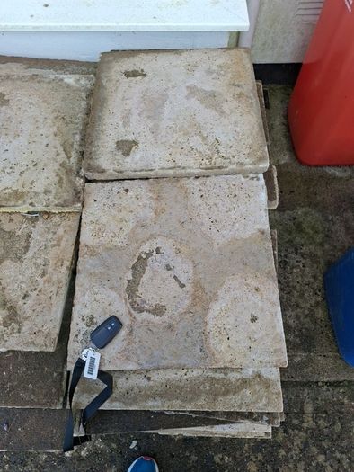 Patio slabs