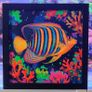 UV Printed Coral Reef Wall Art Painting Image 8