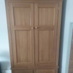 Solid Wood Wardrobe