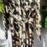 Silk Feel Belted Long Dress Image 2