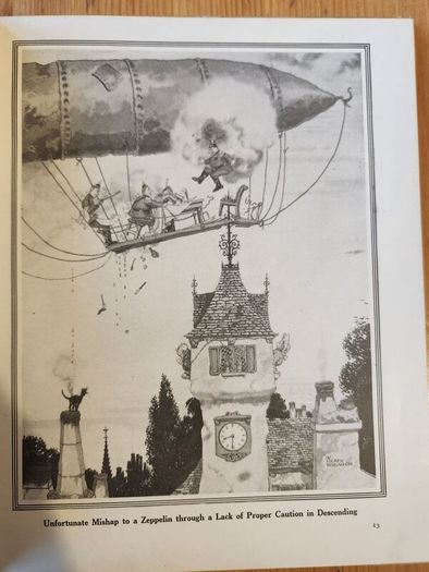 Hunlikely. By W. Heath Robinson. Rare First Edition NOVEMBER1916 Reprint Hardback In Good Condition.