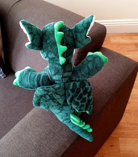 Personalised Celtic FC Dragon Plush Toy - Paul