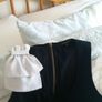 River Island Black Top with Bow - Size 8 Image 4