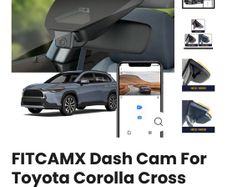 FITCAMX dash camera to suit Corolla Cross