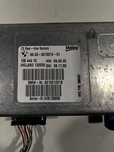 Bmw 7 Series F01 Rear Backup Camera Control Module 2010 9215012 A1l1b621g