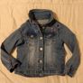 Girls Blue Denim Jacket Image 4