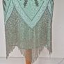 Green beaded frock & frill dress Image 3