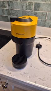 Yellow Nespresso Vertuo Coffee Machine