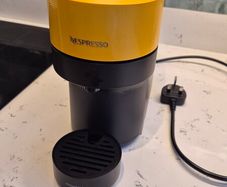 Yellow Nespresso Vertuo Coffee Machine