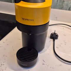 Yellow Nespresso Vertuo Coffee Machine