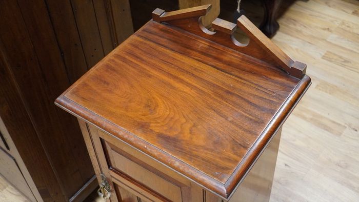 Victorian Mahogany Bedside Cabinet