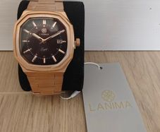Lanima Eight Sepia 41, Rose Gold/Mahogany, Brand New