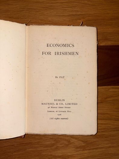Economics for Irishmen