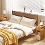 Bedside Table Set of 2, Small Narrow Nightstand Image 4