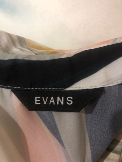 Evans long floral blouse (size 26)