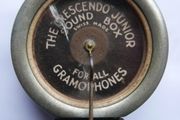 Antique gramophone pickup head Decca Crescendo Junior Gramophone Soundbox
