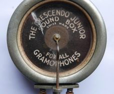 Antique gramophone pickup head Decca Crescendo Junior Gramophone Soundbox