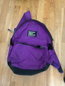 Superdry Backpack purple