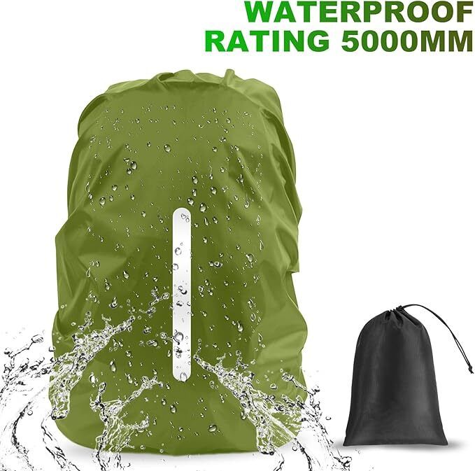 Waterproof Rain Cover for Backpack, Reflective Rucksack Rain Cover for Anti-dust/Anti-Theft/Bicycling/Hiking/Camping/Traveling/Outdoor Activities