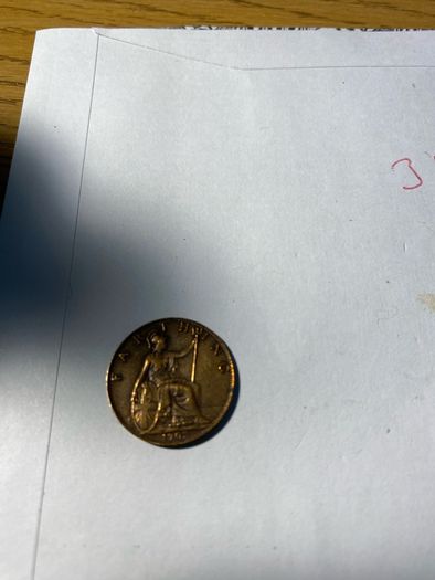 Edward 7th farthing